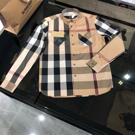 burberry shirts mens replica|first copy burberry shirts.